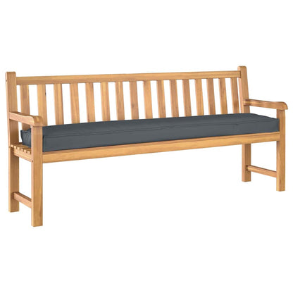 Set di Cuscini per Pallet 2 pcs Antracite 180 x 40 x 8 cm
