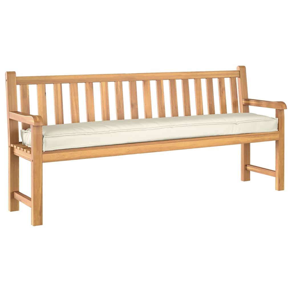Set di Cuscini per Pallet 2 pcs Crema 180 x 40 x 8 cm