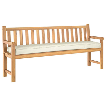 Set di Cuscini per Pallet 2 pcs Crema 180 x 40 x 8 cm