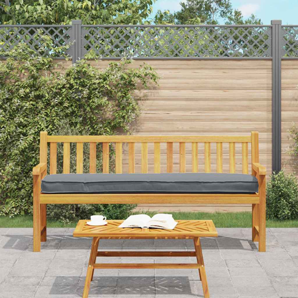 Set di Cuscini per Pallet 2 pcs Antracite 200 x 40 x 8 cm