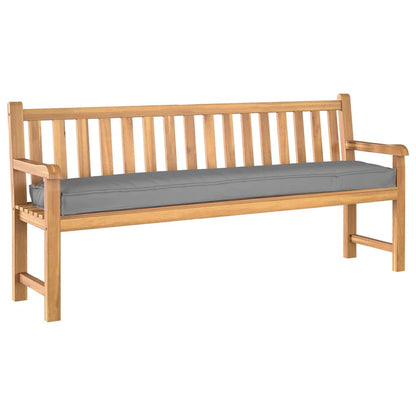 Set di Cuscini per Pallet 2 pcs Grigio 200 x 40 x 8 cm