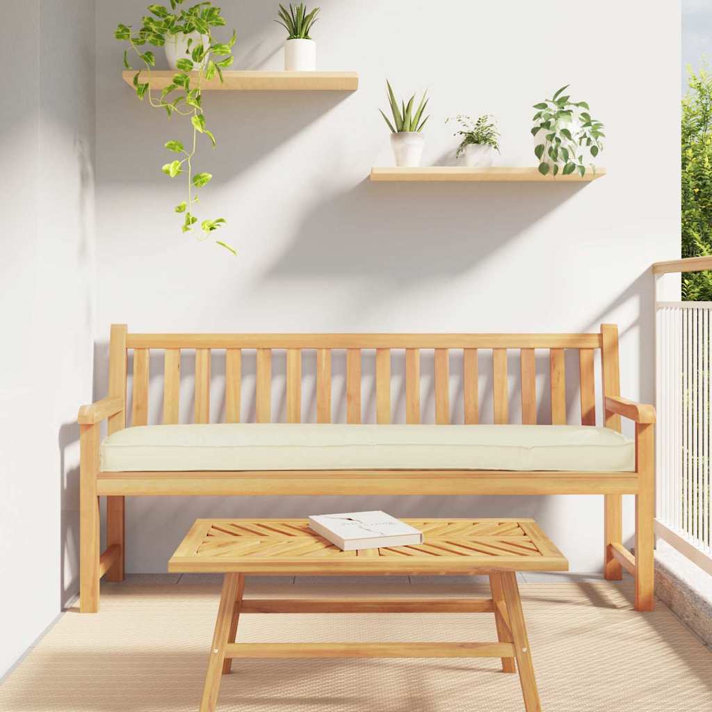 Set di Cuscini per Pallet 2 pcs Crema 200 x 40 x 8 cm
