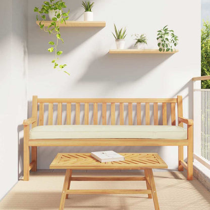 Set di Cuscini per Pallet 2 pcs Crema 200 x 40 x 8 cm