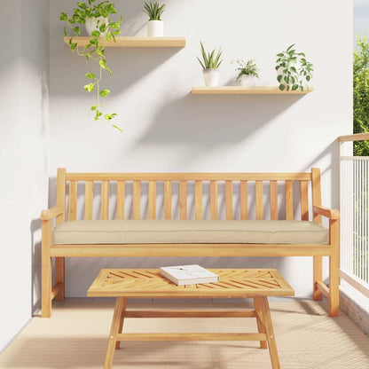 Set di Cuscini per Pallet 2 pcs Beige 200 x 40 x 8 cm