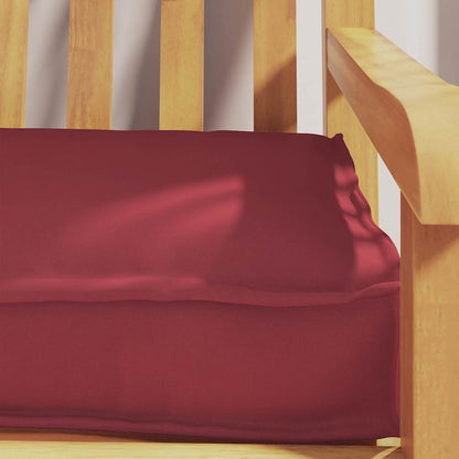 Set di Cuscini per Pallet 2 pcs Rosso Vino 200 x 40 x 8 cm