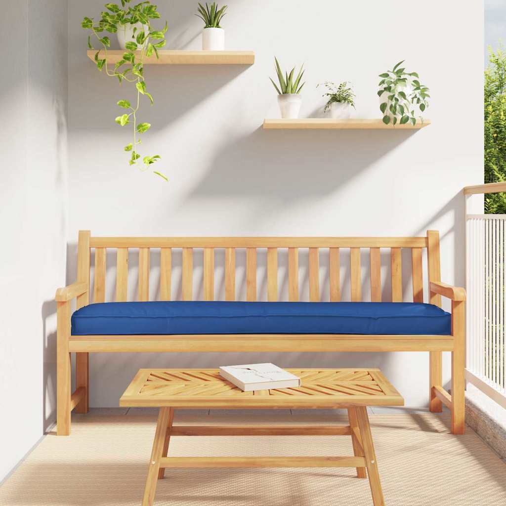 Set di Cuscini per Pallet 2 pcs Blu Reale 200 x 40 x 8 cm
