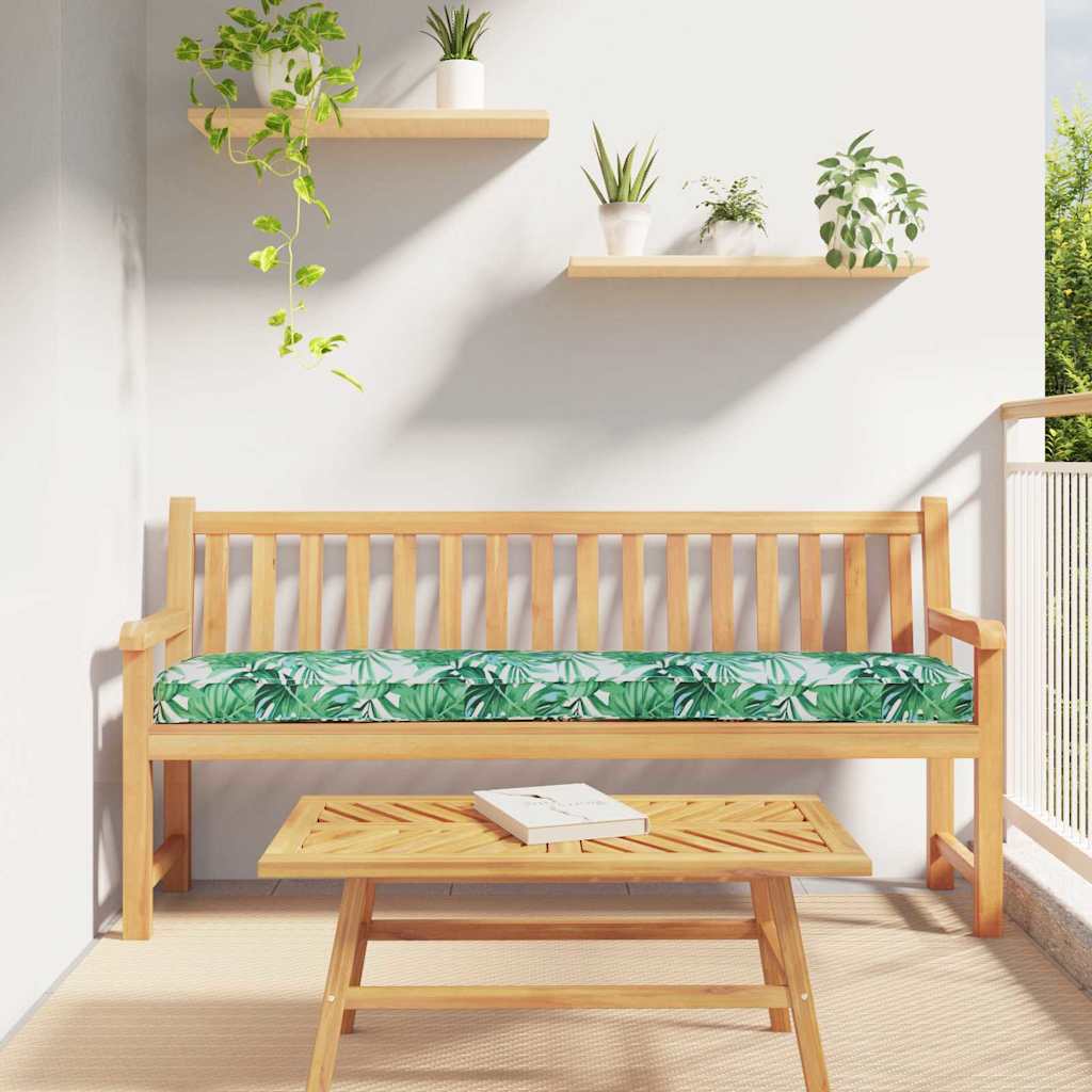 Set di Cuscini per Pallet 2 pcs Motivo Foglia 200 x 40 x 8 cm