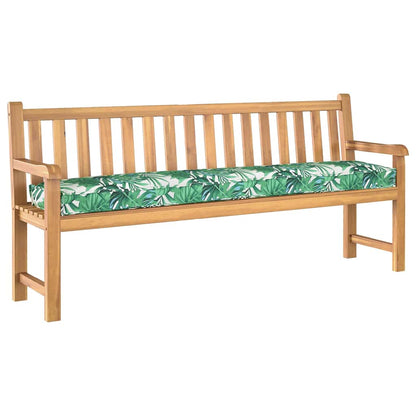 Set di Cuscini per Pallet 2 pcs Motivo Foglia 200 x 40 x 8 cm