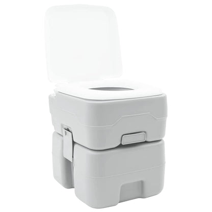 Toilette da Campeggio Grigio 41,5 x 36,5 x 42 cm