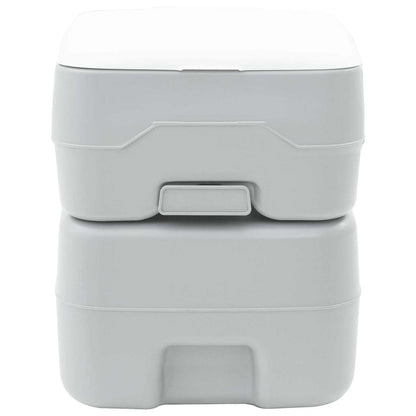 Toilette da Campeggio Grigio 41,5 x 36,5 x 42 cm
