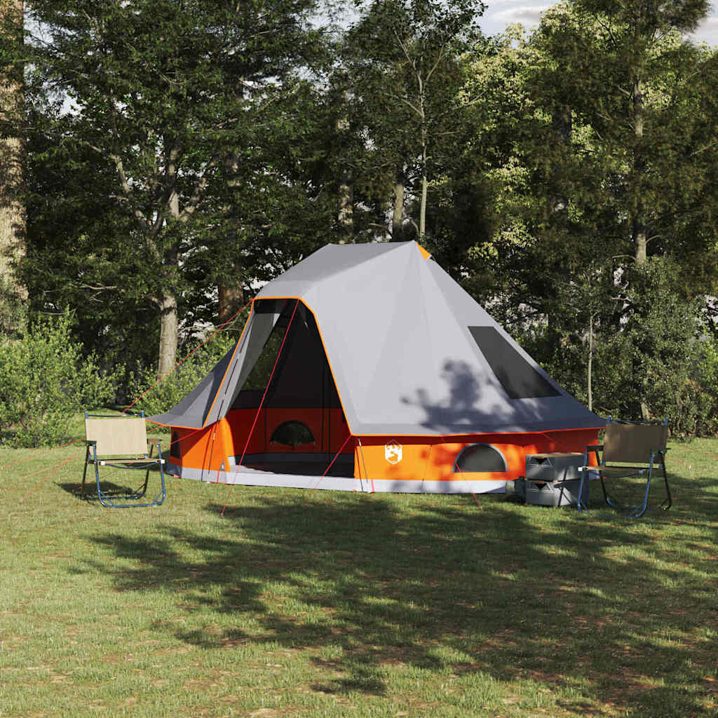 Tenda Tipi Grigio e arancione 466 x 310 x 240 cm taffetÃ 