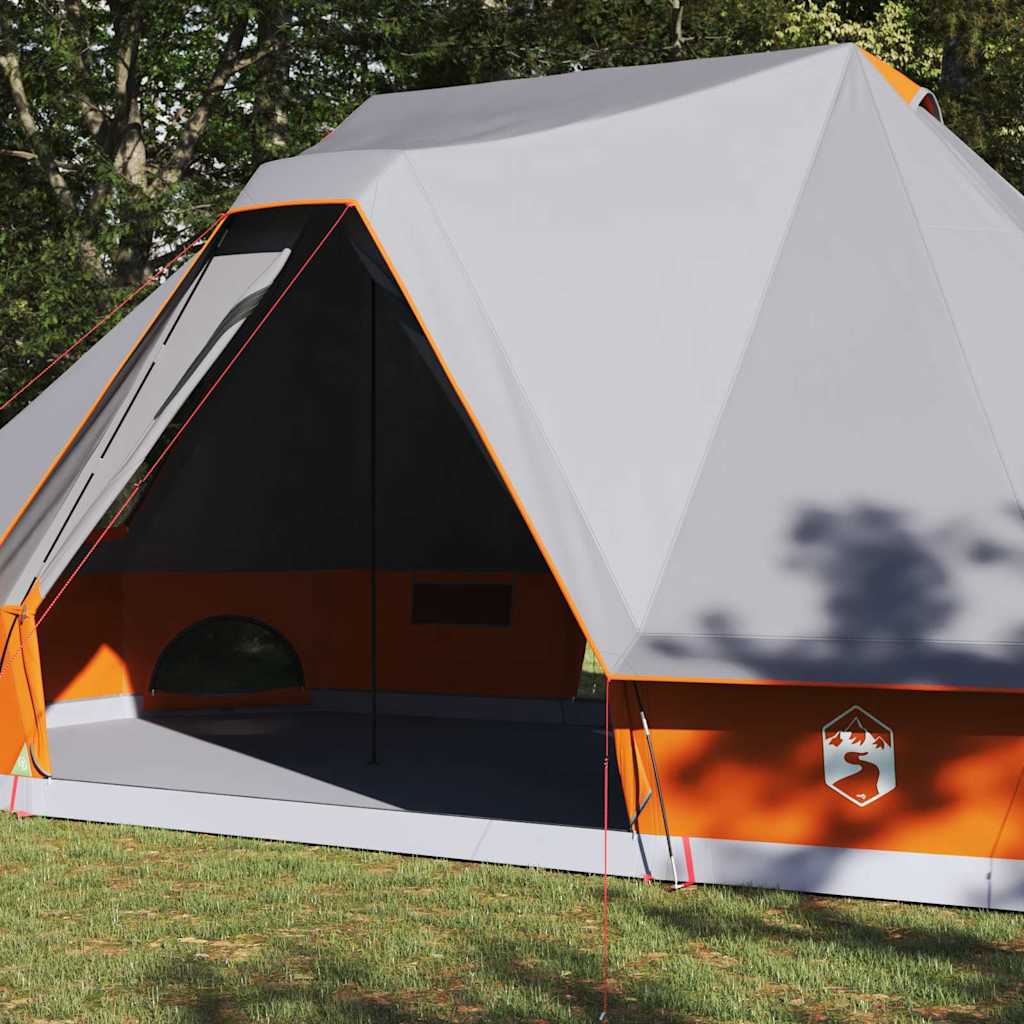 Tenda Tipi Grigio e arancione 680 x 430 x 270 cm taffetÃ 