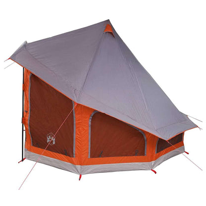 Tenda Tipi Grigio e arancione 404 x 370 x 270 cm taffetÃ 