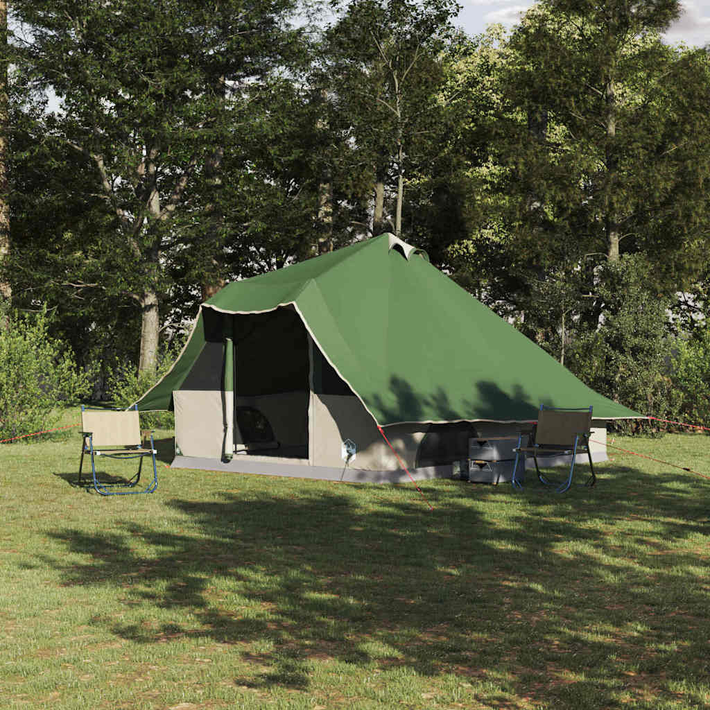 Tenda Tipi con tetto Verde 358 x 296 x 258 cm taffetÃ 