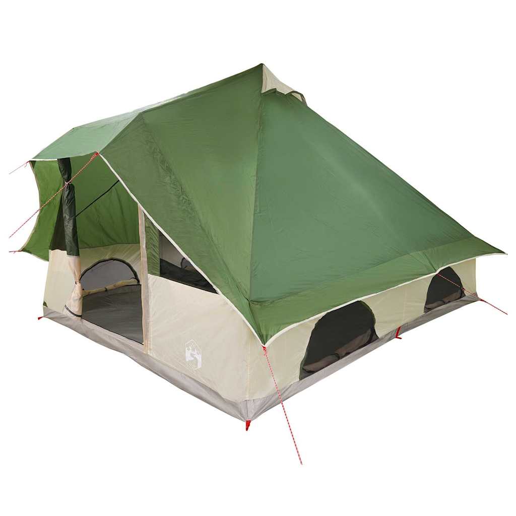 Tenda Tipi con tetto Verde 358 x 296 x 258 cm taffetÃ 