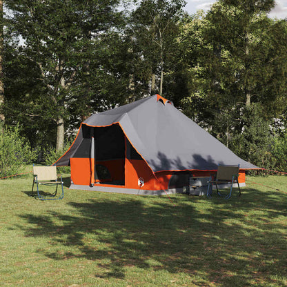 Tenda Tipi Grigio e arancione 358 x 296 x 258 cm taffetÃ 