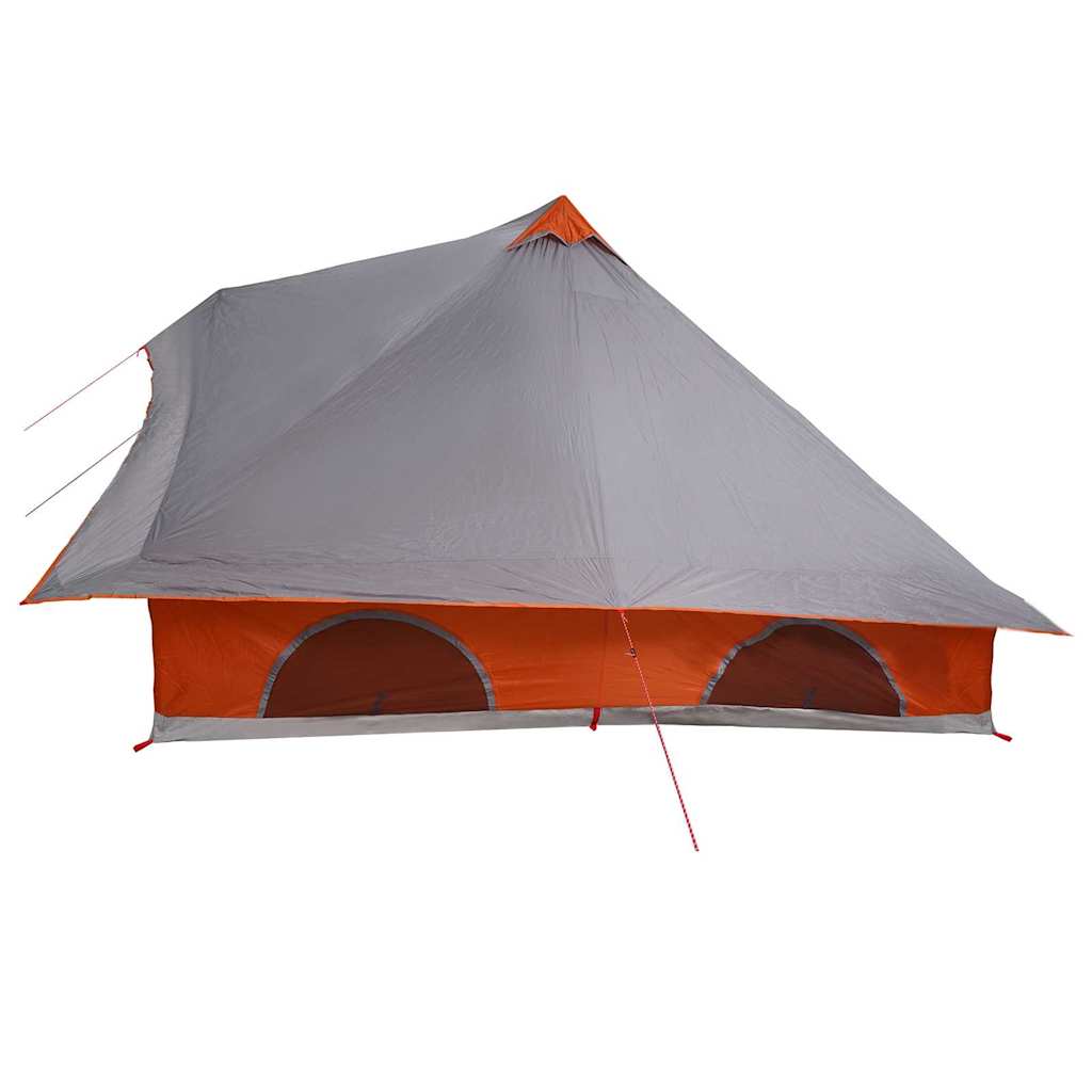 Tenda Tipi Grigio e arancione 358 x 296 x 258 cm taffetÃ 