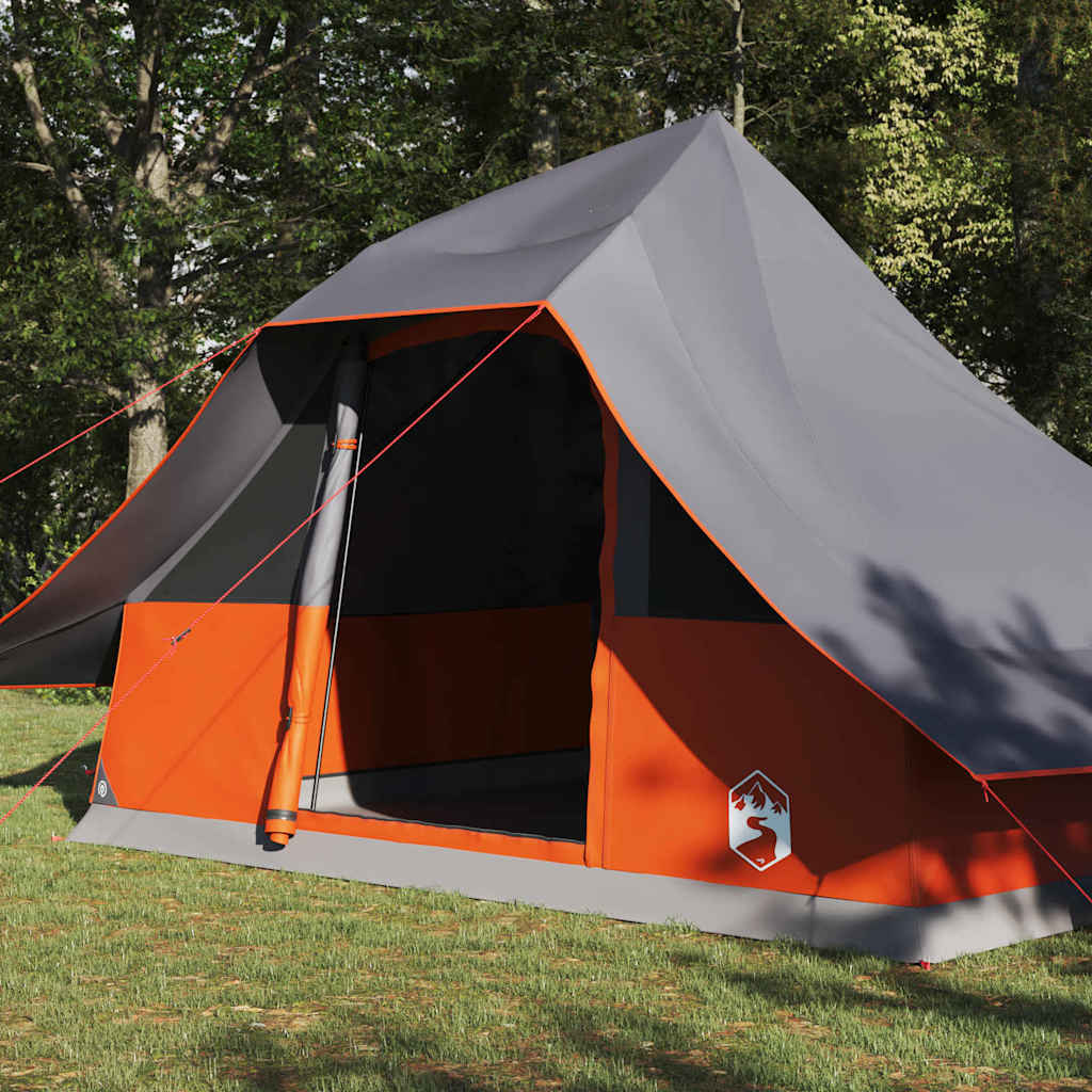 Tenda Tipi Grigio e arancione 364 x 281 x 257 cm taffetÃ 