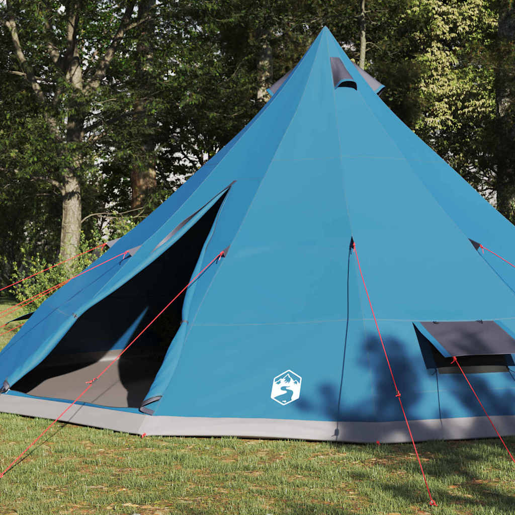 Tenda Tipi con tetto Blu 560 x 560 x 300 cm taffetÃ 