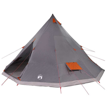 Tenda Tipi Grigio e arancione 560 x 560 x 300 cm taffetÃ 