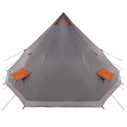Tenda Tipi Grigio e arancione 560 x 560 x 300 cm taffetÃ 