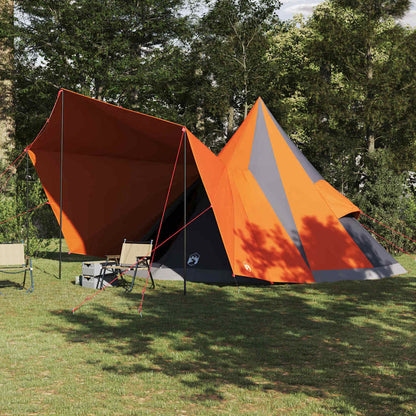 Tenda Tipi Grigio e arancione 510 x 690 x 330 cm taffetÃƒÂ 