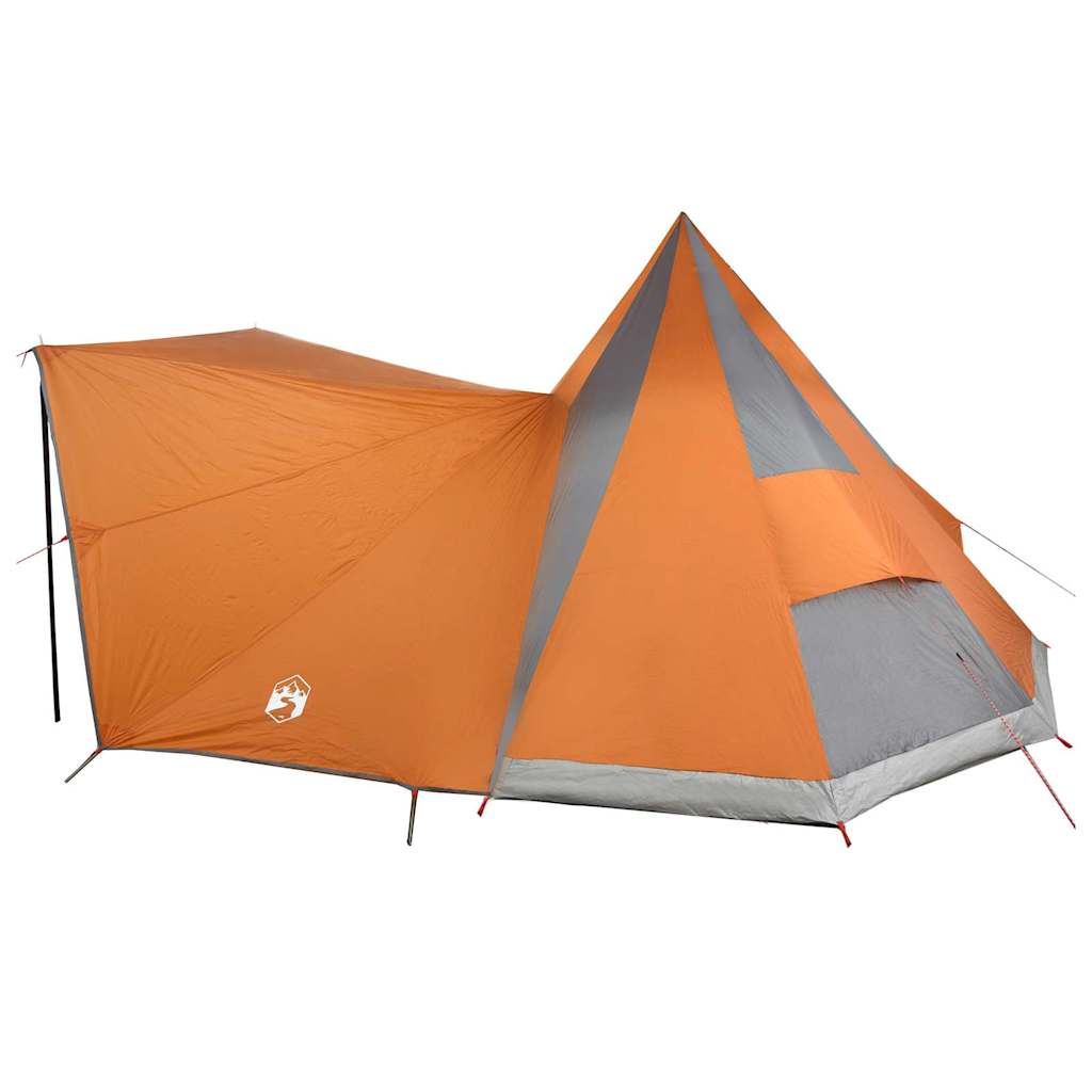 Tenda Tipi Grigio e arancione 510 x 690 x 330 cm taffetÃƒÂ 