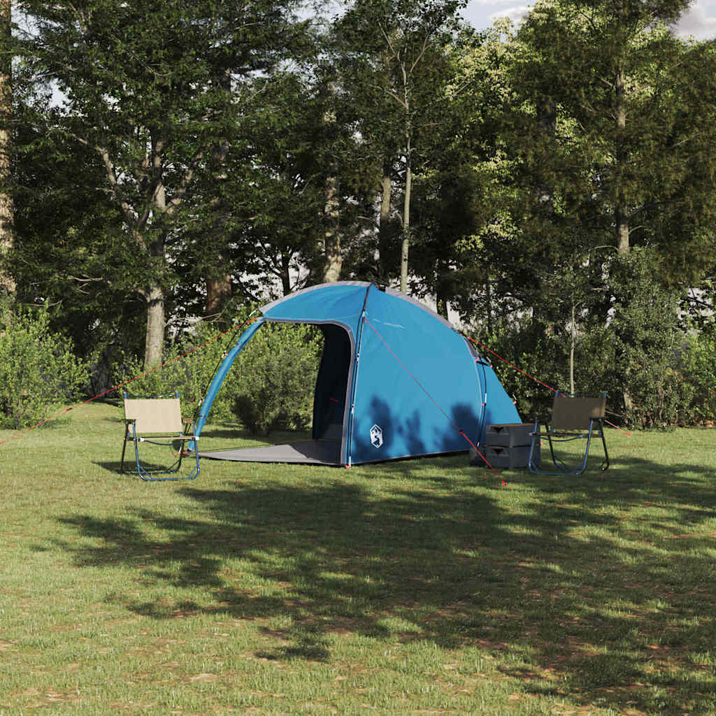 Tenda Capanna con tetto Blu 370 x 230 x 185 cm taffetÃ 
