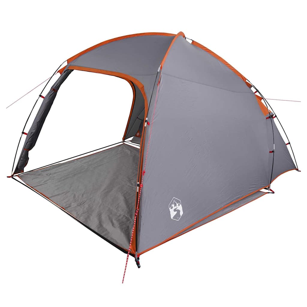Tenda Capanna Grigio e arancione 370 x 230 x 185 cm taffetÃ 
