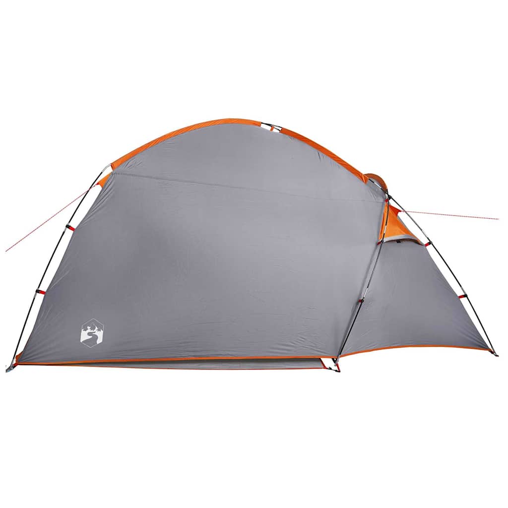 Tenda Capanna Grigio e arancione 370 x 230 x 185 cm taffetÃ 