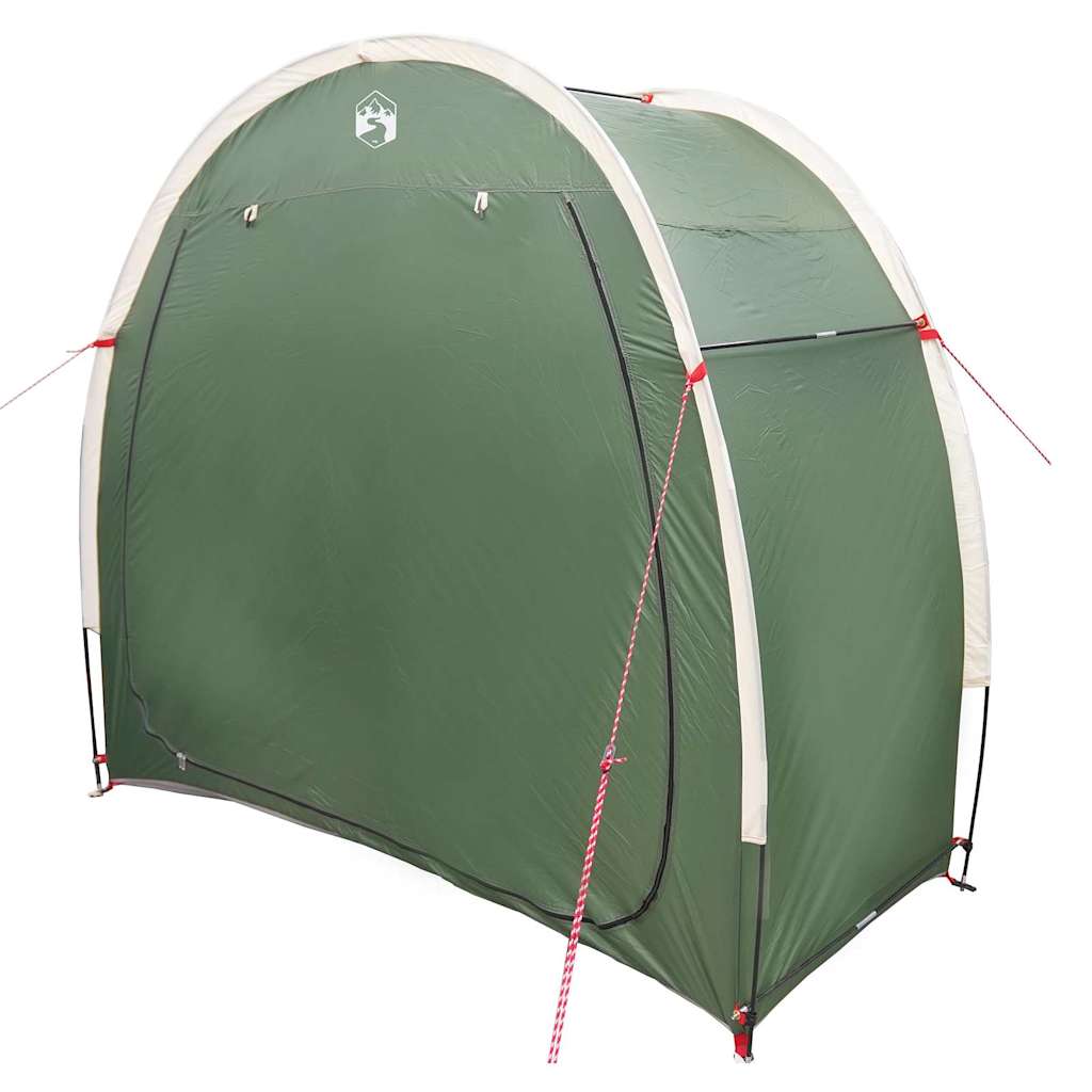 Tenda porta biciclette con tetto Verde 210 x 90 x 174 cm
