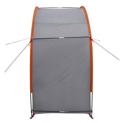Tenda porta biciclette Grigio e arancione 210 x 90 x 174 cm
