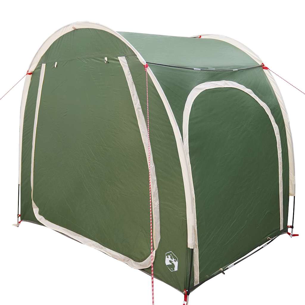 Tenda porta biciclette con tetto Verde 218 x 156 x 180 cm