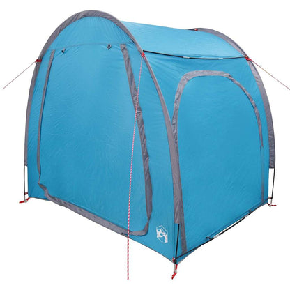 Tenda porta biciclette con tetto Blu 218 x 156 x 180 cm