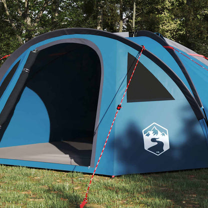 Tenda da campeggio con tetto Blu 308 x 268 x 130 cm Poliestere