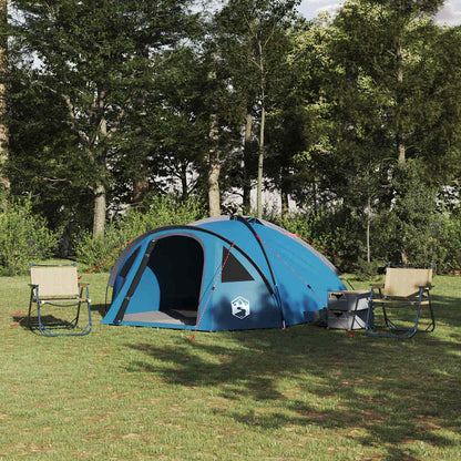 Tenda da campeggio con tetto Blu 308 x 268 x 130 cm Poliestere