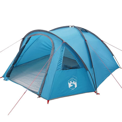 Tenda da campeggio con tetto Blu 308 x 268 x 130 cm Poliestere