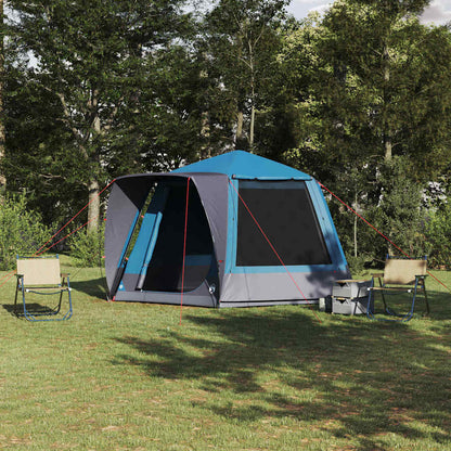 Tenda da campeggio Capanna Blu 420 x 420 x 227 cm Poliestere