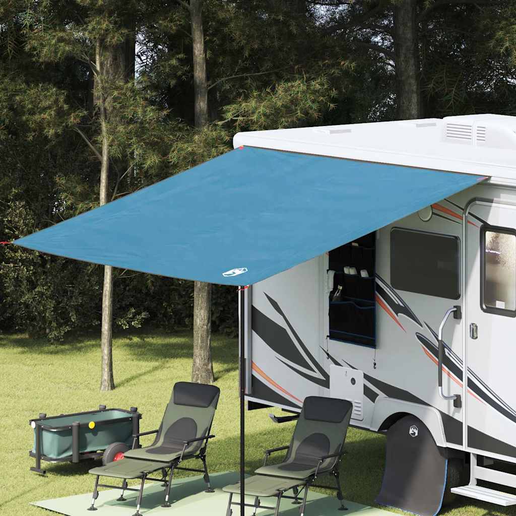 Tarp resistente all'acqua con tetto Blu
