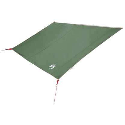 Tarp resistente all'acqua con tetto Verde