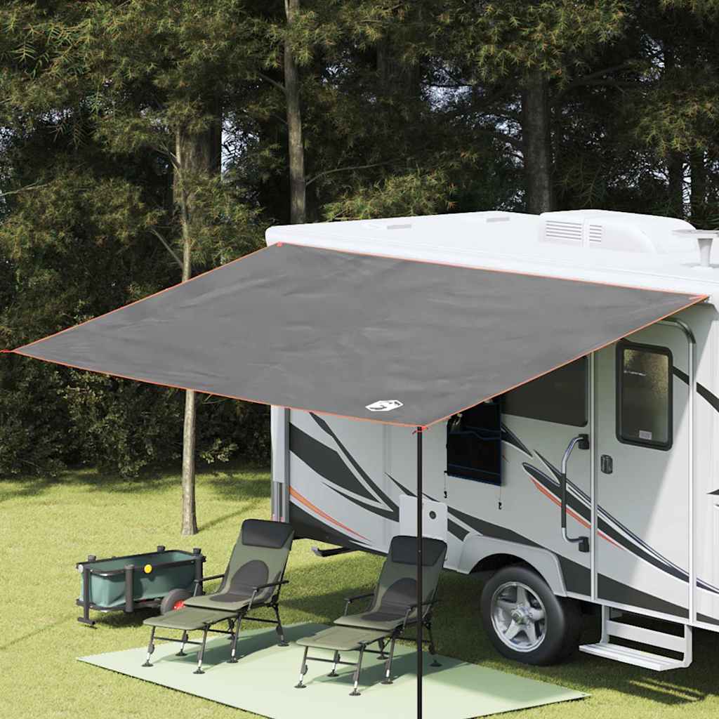 Tarp resistente all'acqua con tetto Grigio e arancione