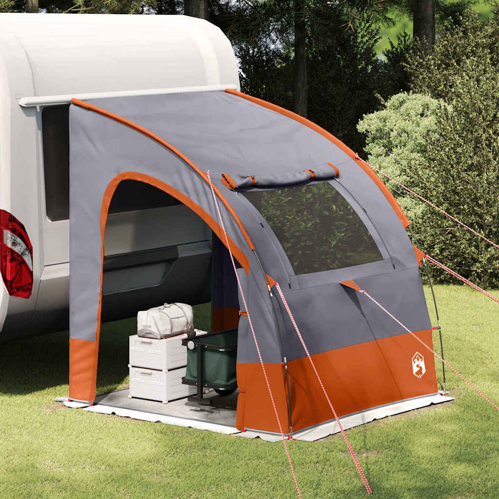 Tenda per portellone posteriore Grigio e arancione taffetÃ 