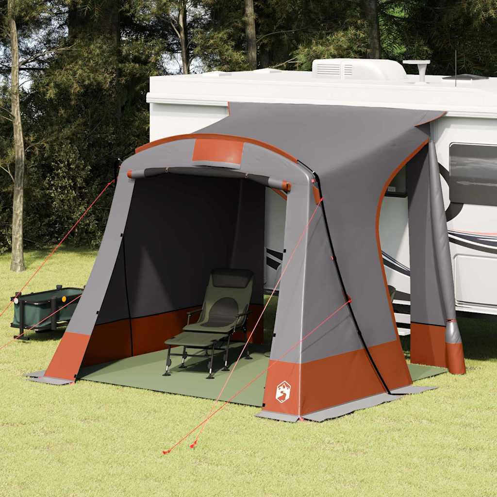 Tenda per portellone posteriore Grigio e arancione taffetÃ 