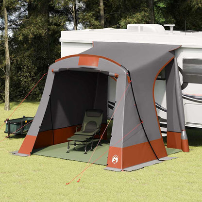Tenda per portellone posteriore Grigio e arancione taffetÃ 
