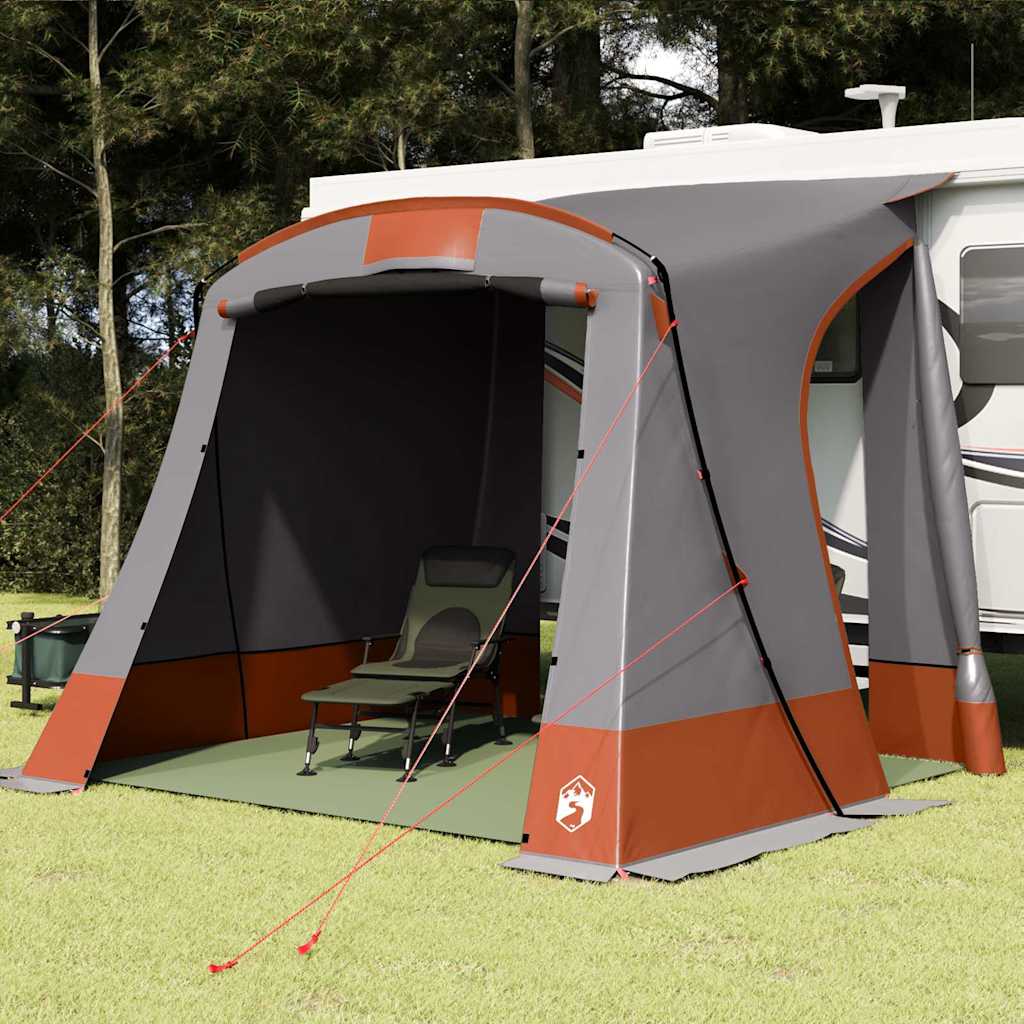 Tenda per portellone posteriore Grigio e arancione taffetÃ 