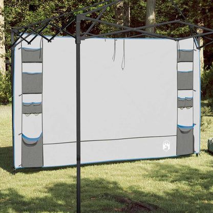 Organizzatore da Tenda Appeso Grigio e Blu 320 x 182 cm Oxford