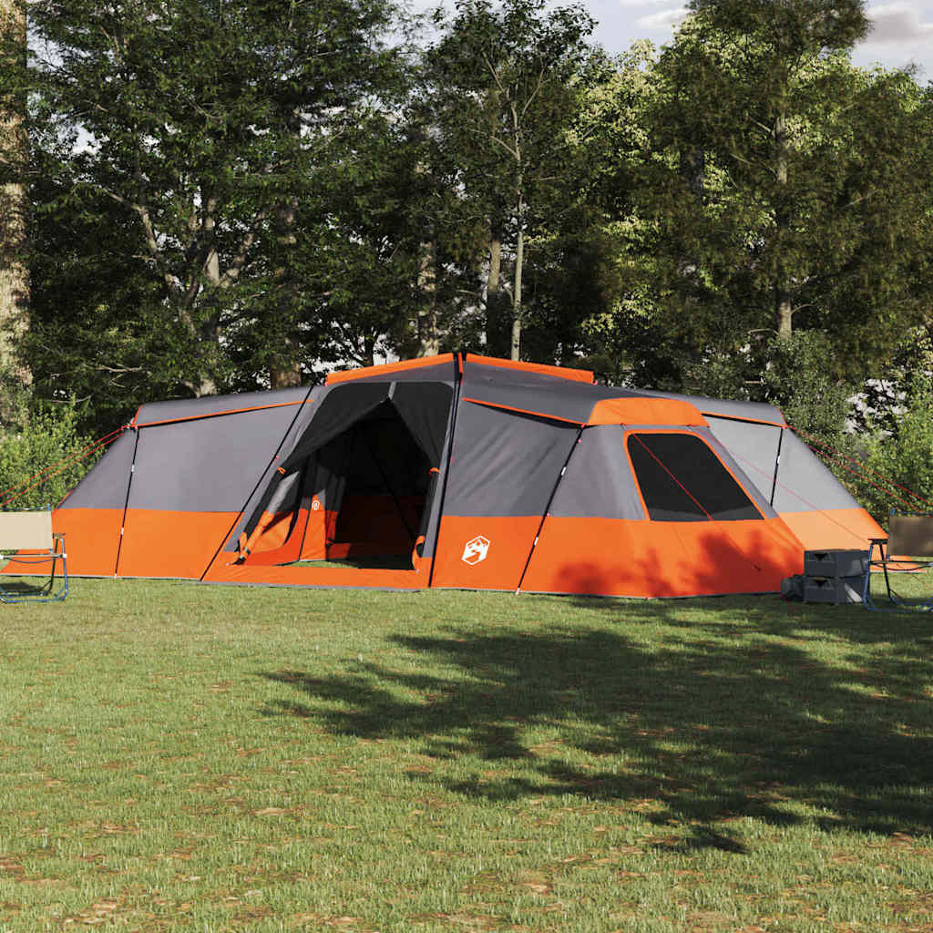 Tenda Familiare Grigio e arancione 833 x 585 x 216 cm taffetÃƒÂ 