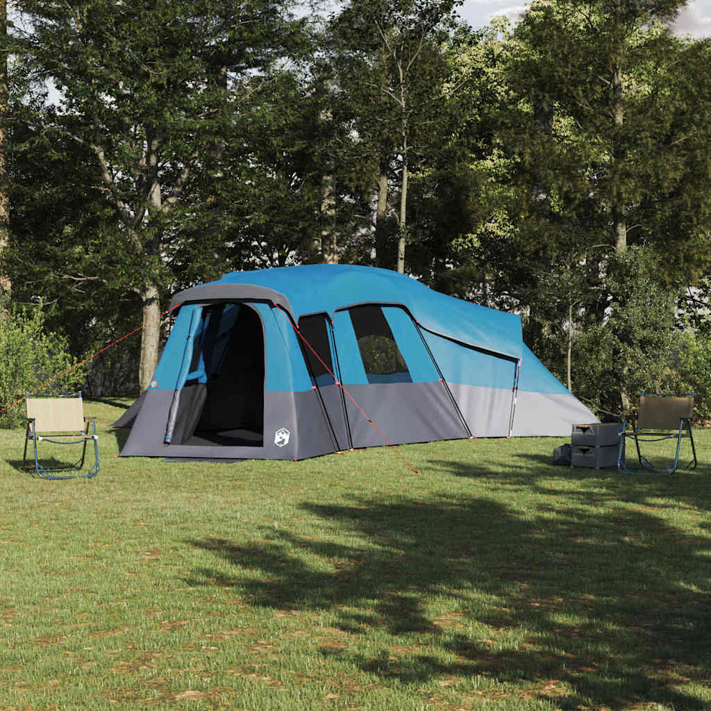 Tenda Familiare con tetto Blu 762 x 655 x 218 cm taffetÃƒÂ 