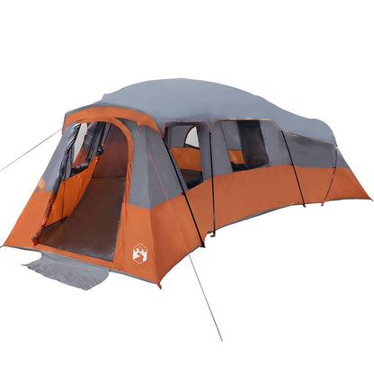 Tenda Familiare Grigio e arancione 762 x 655 x 218 cm taffetÃƒÂ 