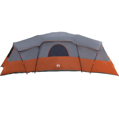 Tenda Familiare Grigio e arancione 762 x 655 x 218 cm taffetÃƒÂ 